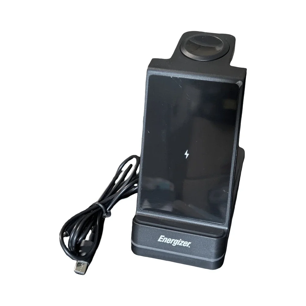 Bb-O Energizer Ultimate 3-Device Wireless Charging Stand‎ 15W Qi Open Box Tested